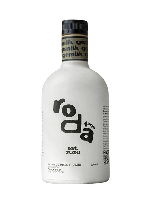 Roda Farm Gemlik Şişe Natürel Sızma Zeytinyağı 500 ml - 1