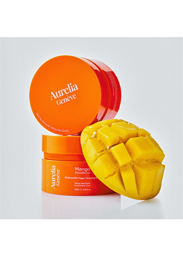 Aurelia Genève Mango Moodboost Skınsmoothıe Vegan Cleansing Balm - 3