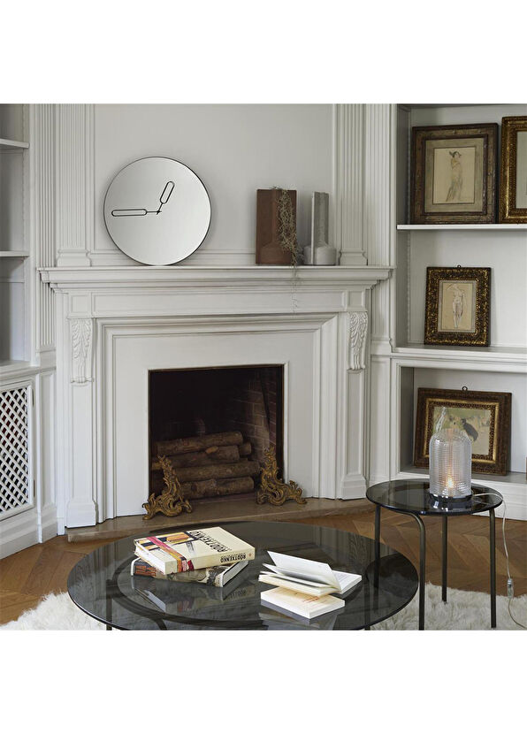 Ligne Roset Clock Alüminyum Duvar Aynası - 2