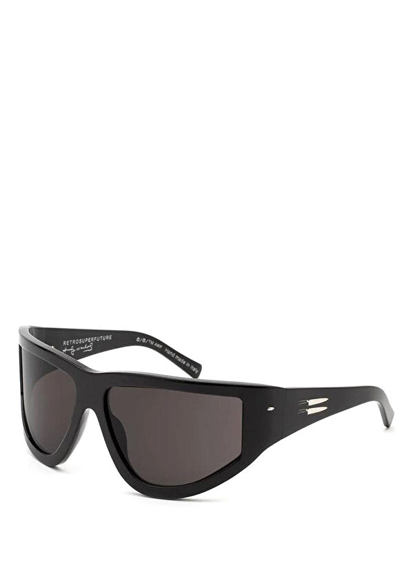 Retro Super Future Andy Black Acetate Unisex Sunglasses - 1