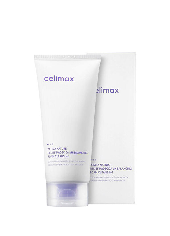 Celimax Derma Nature Relief Madecica pH Balancing Foam Cleansing Balancing Facial Cleansing Foam 150 ml - 1