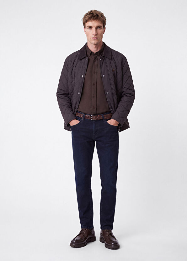 Beymen Club Comfort Fit Armürlü Çift Renkli Flanel Gömlek - 2