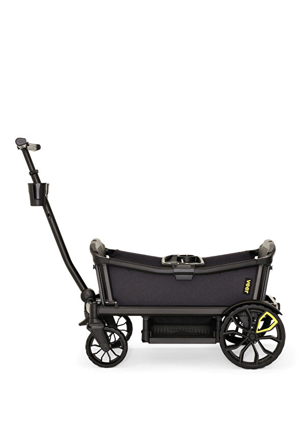 Resim Cruiser XL 4 Koltuklu Vagon Koyu Gri Bebek Arabası 