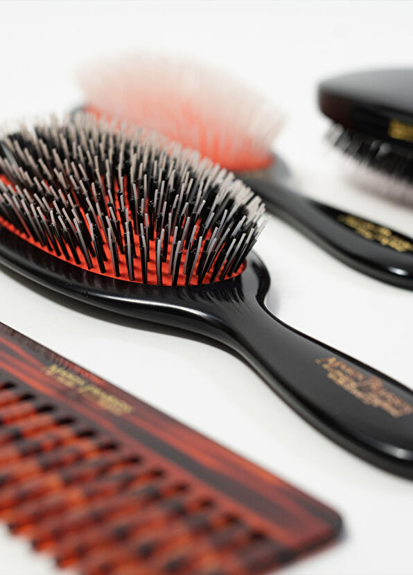 Mason Pearson Handy Bristle Nylon BN3 Dark Saç Fırçası - 3