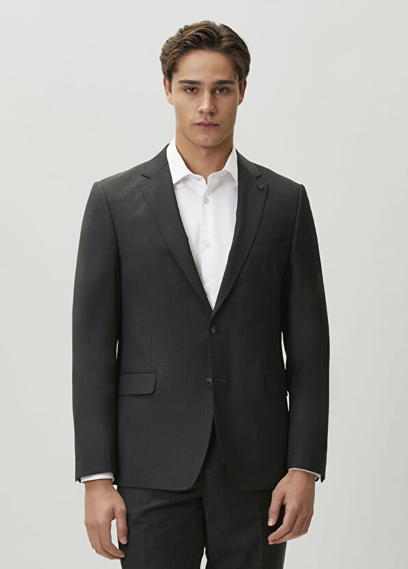 Beymen Club Drop 6 Anthracite Wool Suit - 2