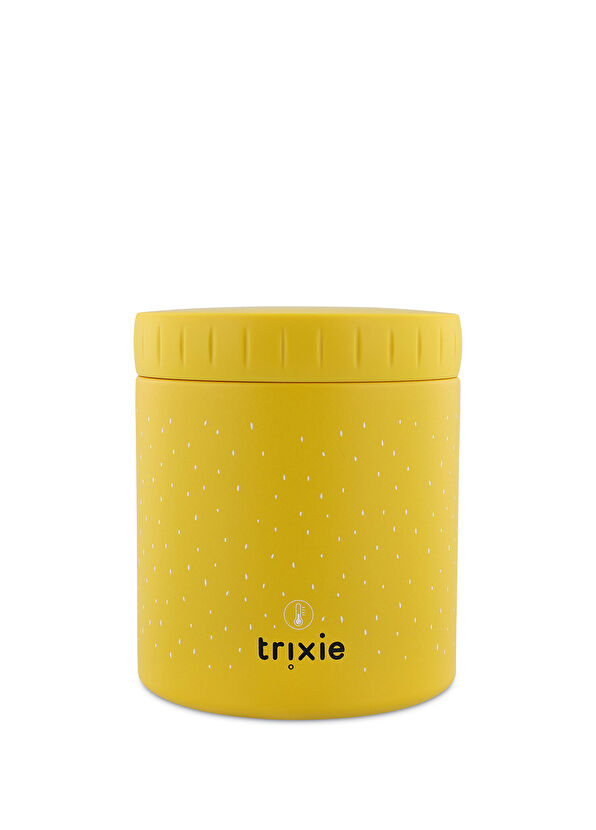 Trixie Mr. Lion Yellow Steel Thermal Children's Food Bowl 500 ml - 2