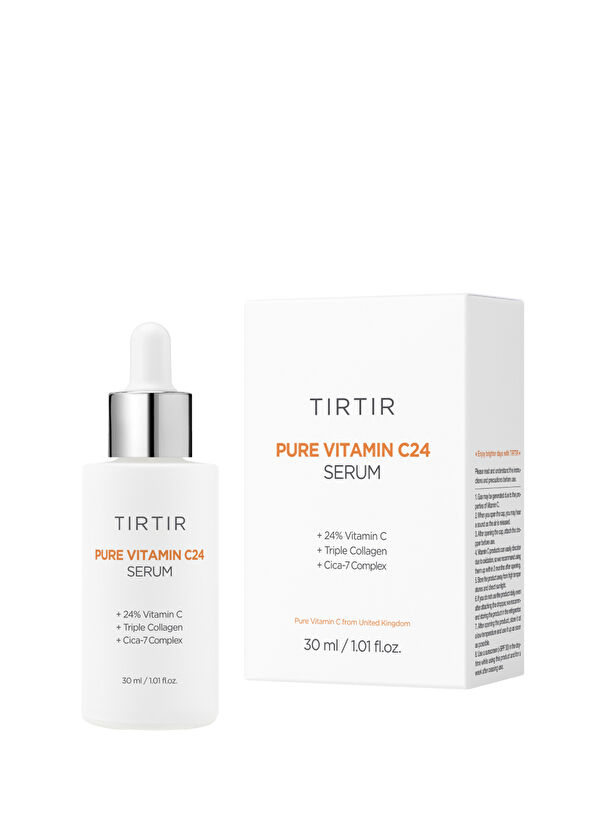 Tırtır Pure Vitamin C24 Serum Koyu Leke Önleyici Aydınlatıcı C Vitamini Cilt Serumu 30 ml - 1