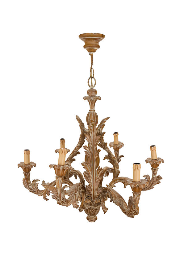 Nish Solutions Chelini Kahverengi Avize - 3