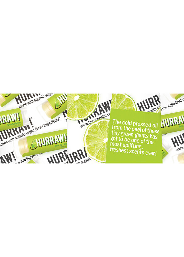 Hurraw Vegan Lime Limon Dudak Balmı - 2
