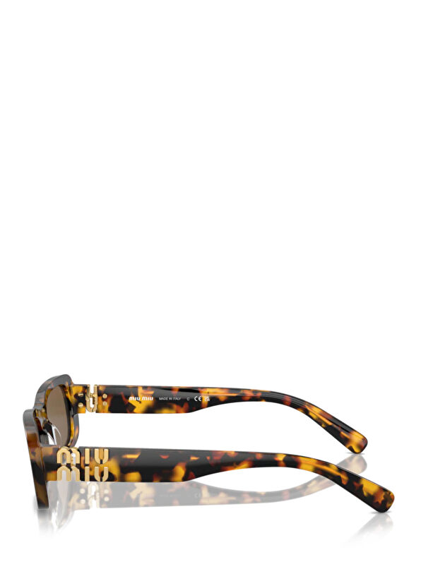 Miu Miu Turtle Desenli Kadın Güneş Gözlüğü - 2