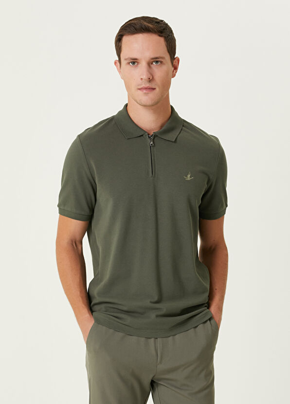 Beymen Club Comfort Fit Haki Polo Yaka T-shirt - 1