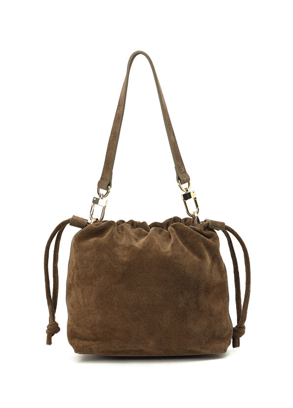 Beymen Club Brown Women's Suede Bag - 3