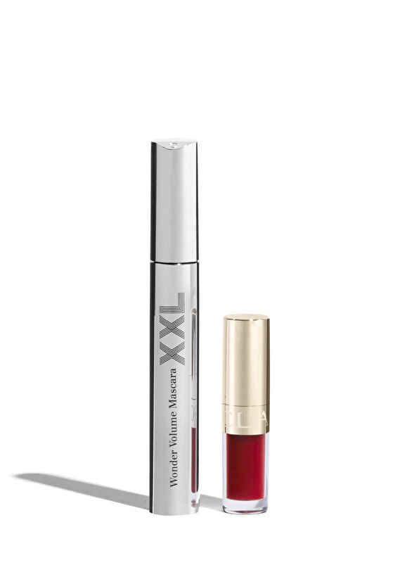Clarins Wonder Volume XXL Mascara + Lip Comfort Oil Set of 2 - 2