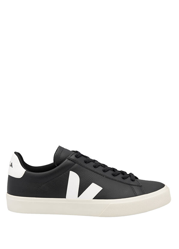 Campo Chromefree Siyah Kadın Deri Sneaker - Görsel 2