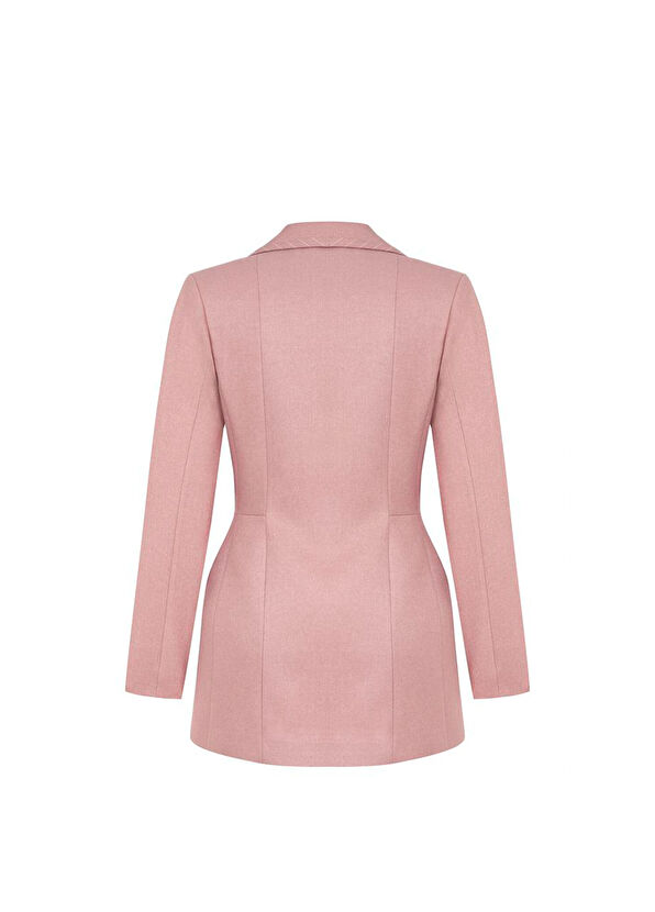 Feel The Lotus Lucien Açık Pembe Kadın Blazer Ceket - 2