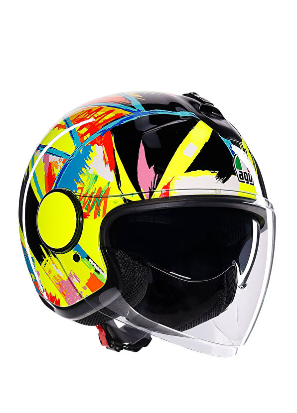 Agv Eteres Rossi Winter Test Açık Motosiklet Kaskı 2019   - 1