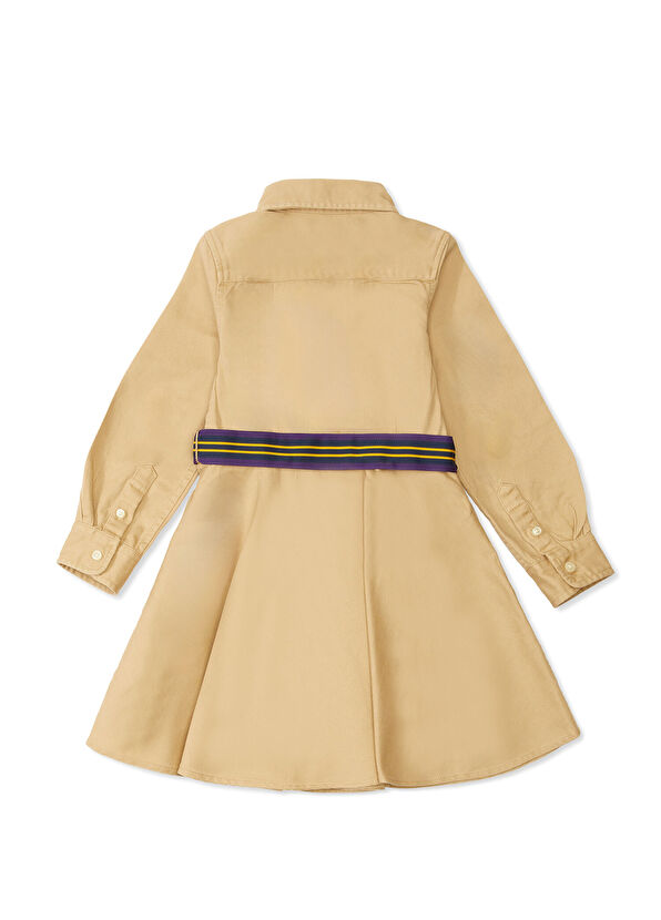 Polo Ralph Lauren Haki Kız Çocuk Elbise - 2