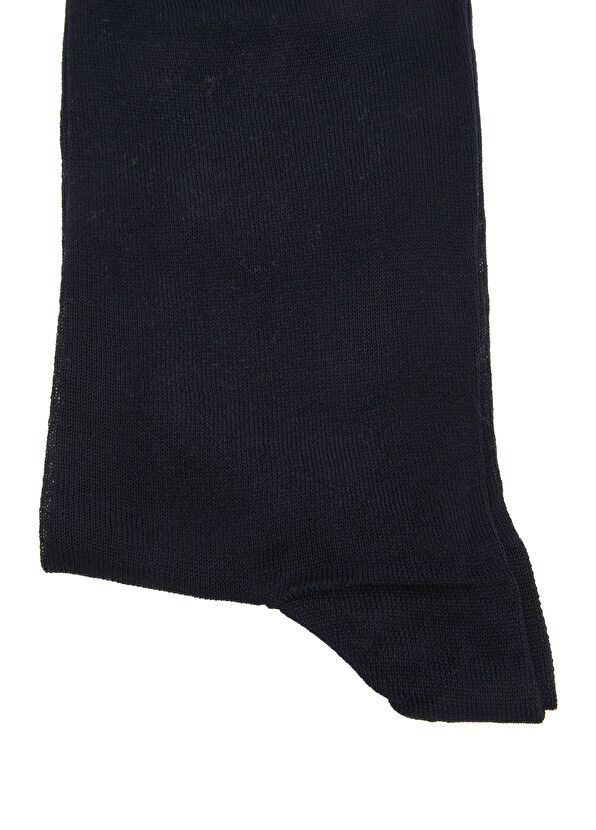 Beymen Club Navy Blue Men's Mercerized Socks - 2