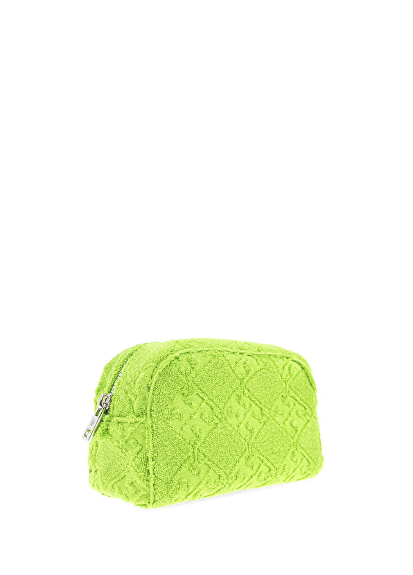 Tory Burch Yeşil Makyaj Çantası - 3