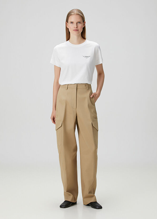 Givenchy Beige Cargo Pants - 1