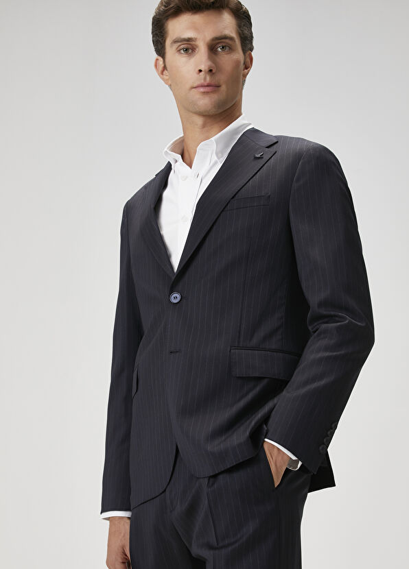 Beymen Club Koyu Lacivert Takım Elbise - 4