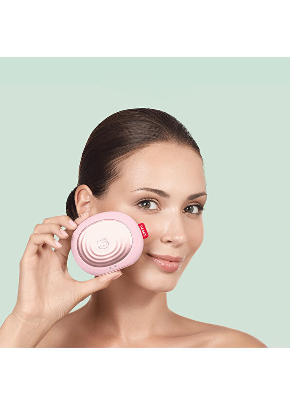 Geske Sonic Thermo Facial Brush Pink 5-in-1 Facial Brush Skin Cleansing Device - 4