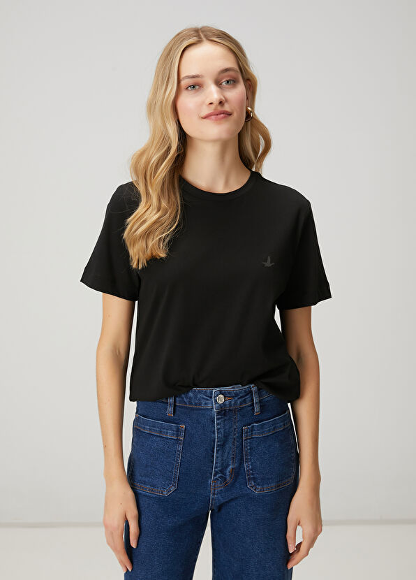 Beymen Club Siyah T-shirt - 1