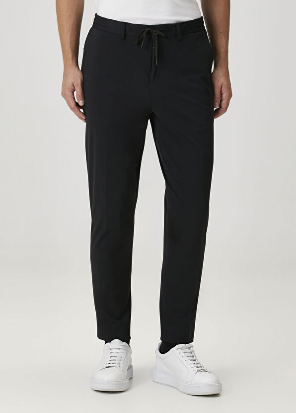 Siyah Spor Pantolon - Görsel 4