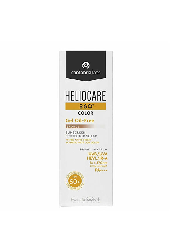 Heliocare 360 Color Oil-Free Bronz SPF50+ Güneş Koruyucu Krem 50 ml - 2