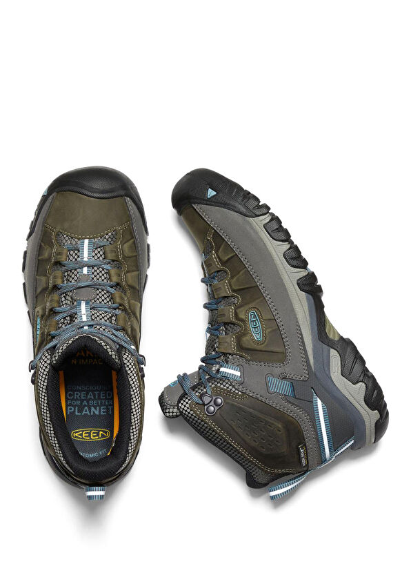 Keen Targhee lll Mid Magnet Atlantic Blue Waterproof Women's Boots - 4