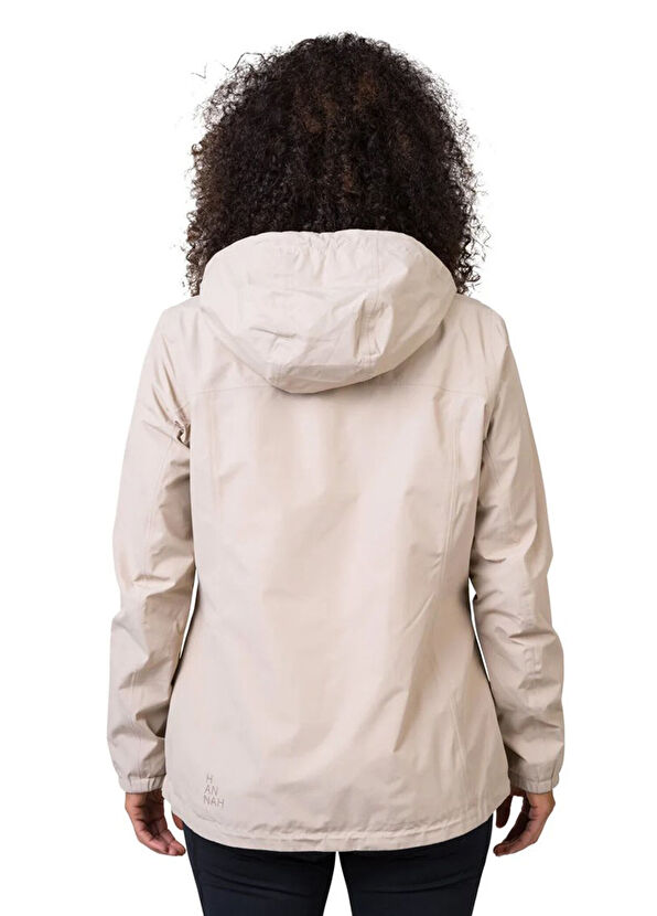 Hannah Goldie Oxford Tan Kapüşonlu Kadın Outdoor Ceket - 4