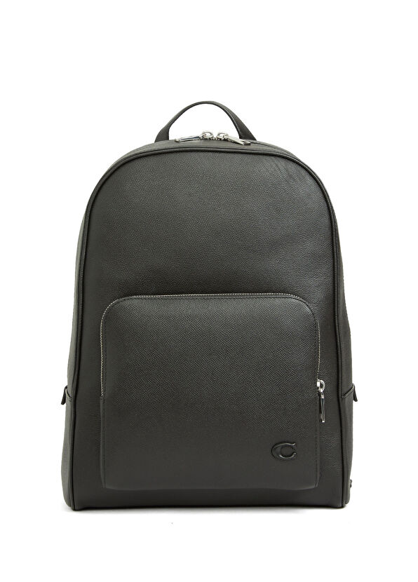 Wade Siyah Erkek Deri Sırt Çantası - Görsel 2