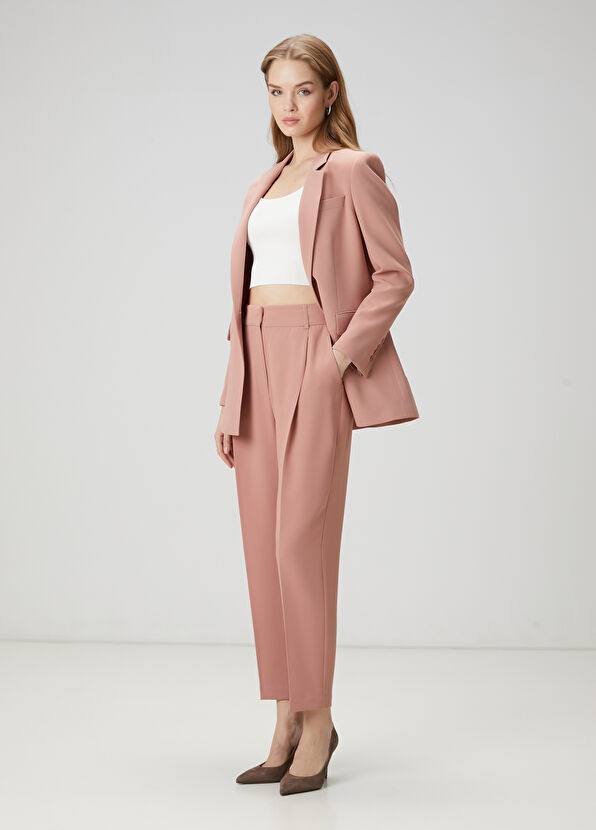 Beymen Club Dusty Rose Crepe Blazer - 2