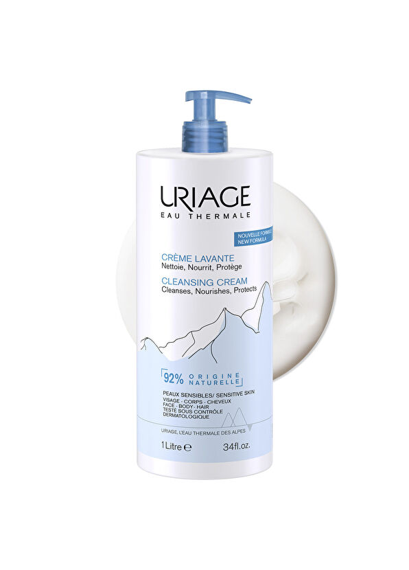 Uriage Hygiene Face and Body Cleansing Cream 1 lt - 2