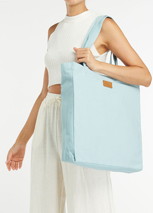 Beymen Club Blue Logo Detailed Women's Bag - 2