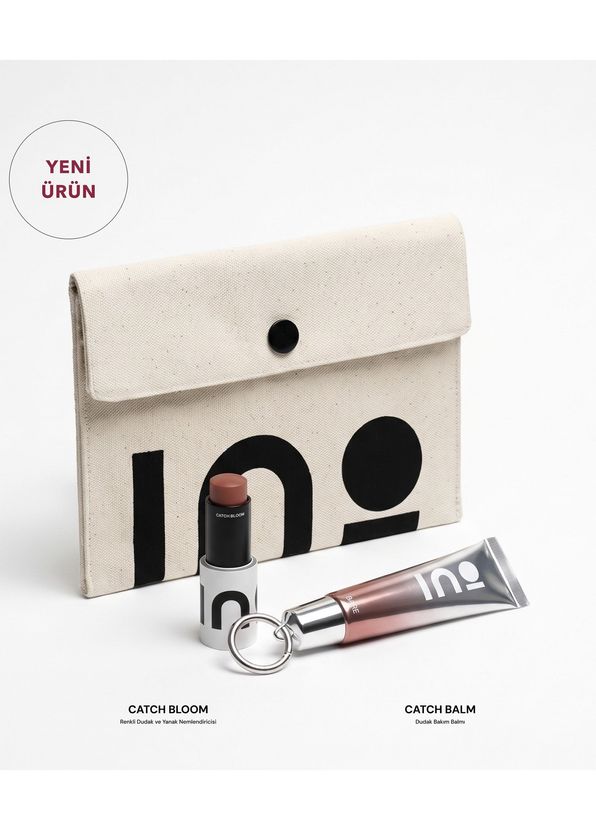 INO Beauty Lip Combo Hibiscus Haze Stick Ruj Allık 4,5 gr ve Nemlendirici Lip Balm 15 ml Makyaj Seti - 2