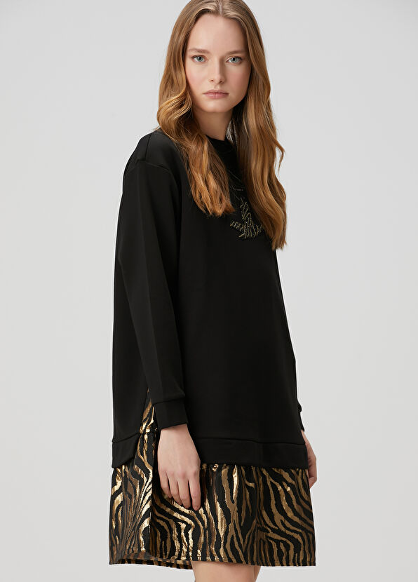 Siyah Mini Elbise Beymen Club Siyah Mini Elbise - 4