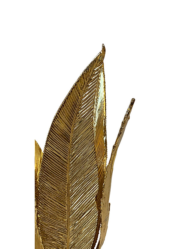 2in1 Design Studio Fire Mermer Kaideli Pirinç Detaylı 2'li Şamdan Seti - 2