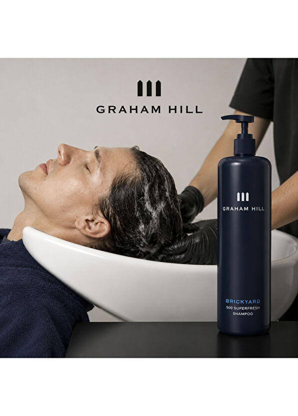 GRAHAM HILL Brickyard Erkekler İçin Dökülme Önleyici Şampuan 1000 ml - 2