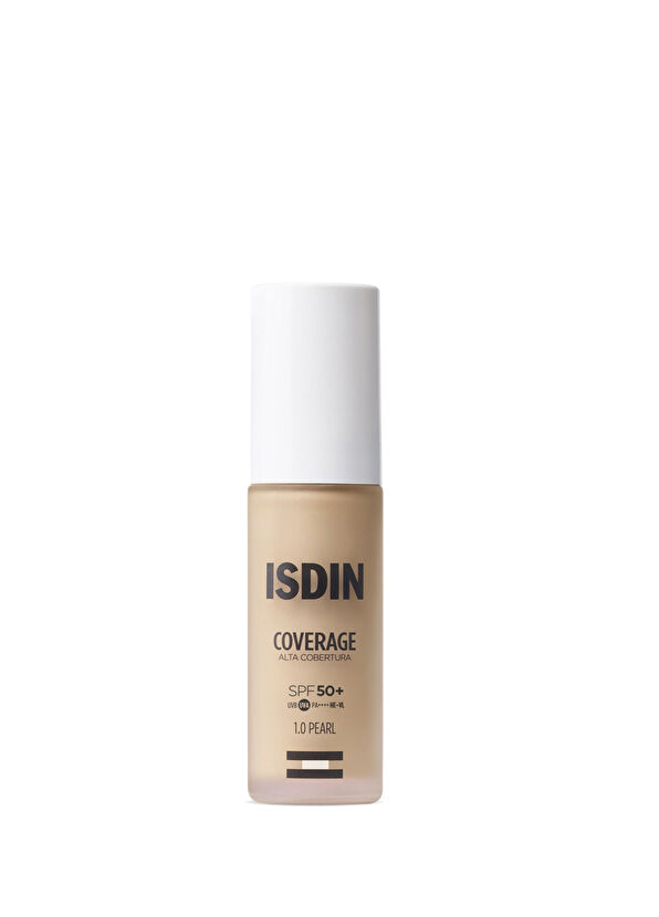 Isdin Coverage SPF50+ Yüksek Korumalı Yaşlanma Karşıtı Fondöten 30 gr  - 1