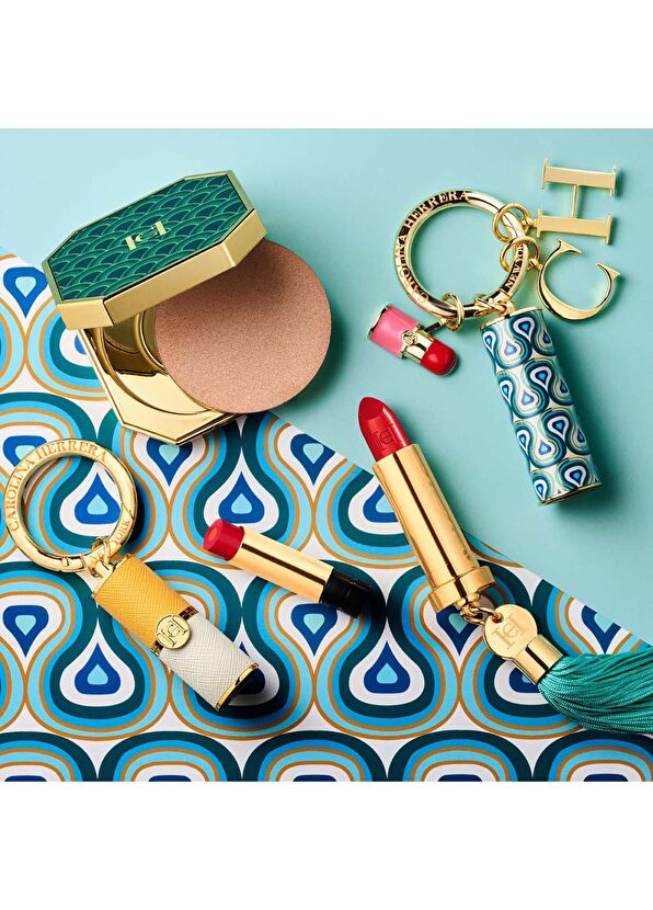 Carolina Herrera Lipstick Cap Print Fabulous Summer - 3