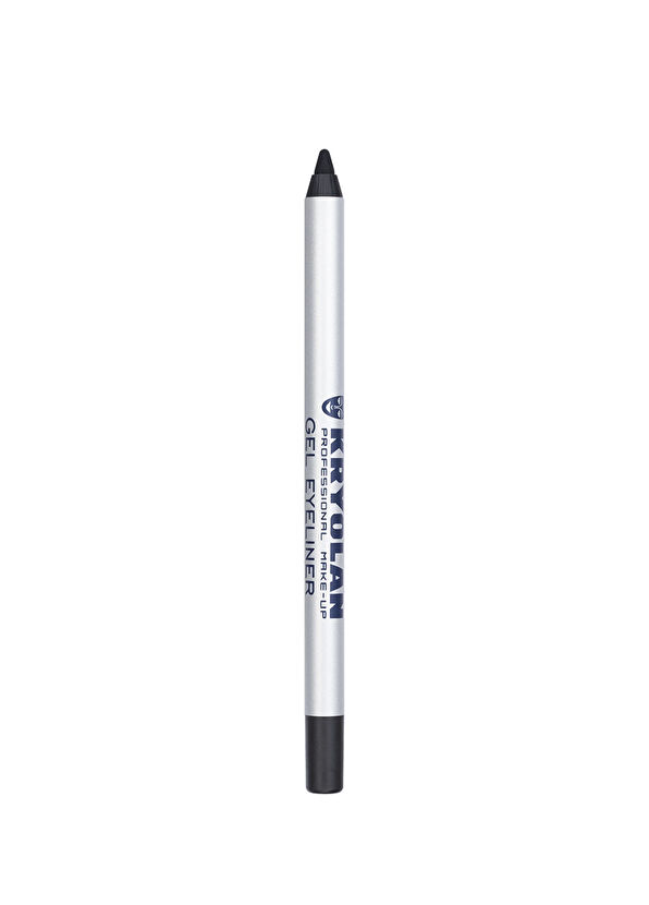 Kryolan Black Suya Dayanıklı Yumuşak Jel Yüzeyli Kalem Eyeliner - 1