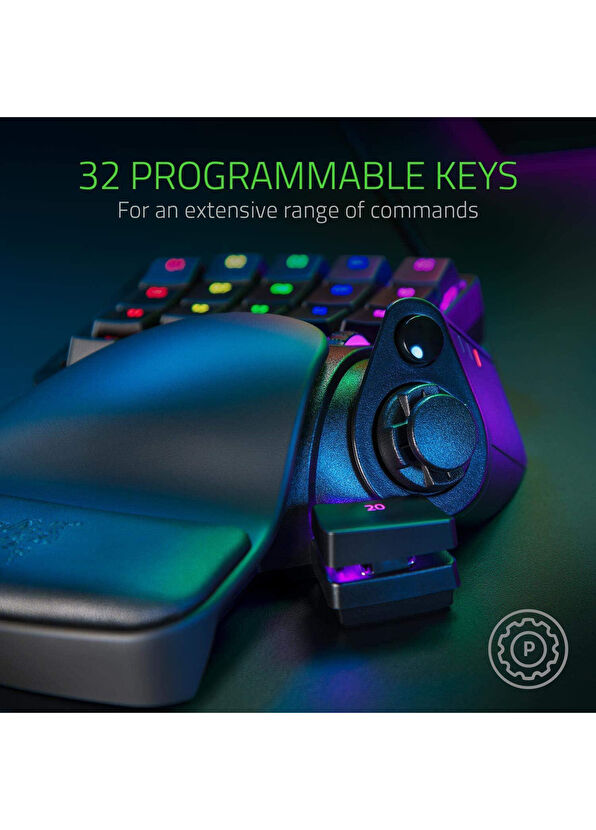 Razer RZ07-03110100-R3M1 Tartarus Pro RGB Ergonomik Keypad - 3