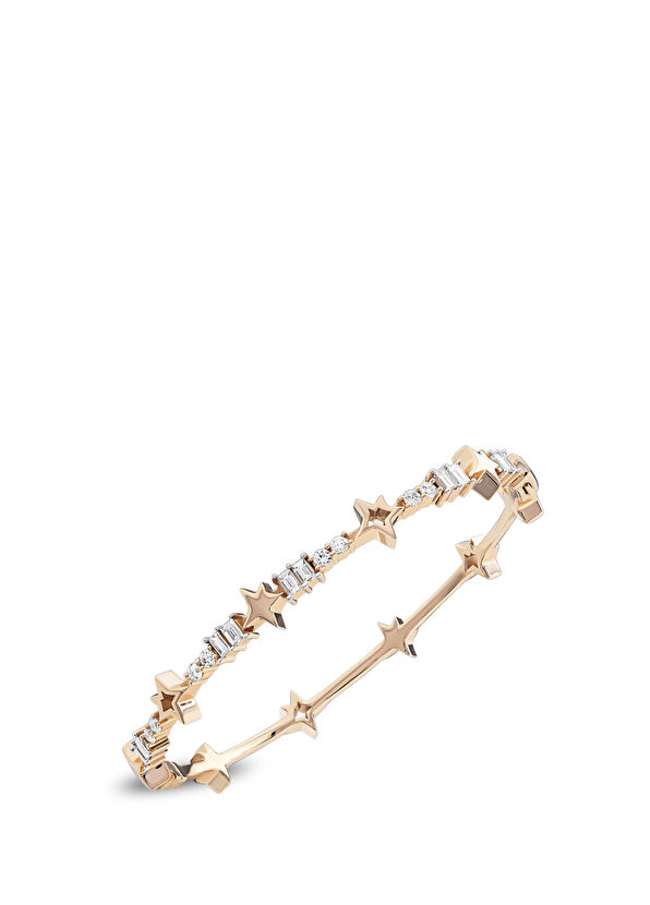 Bee Goddess Sirius Star Pırlantalı Kadın Altın Bileklik - 2