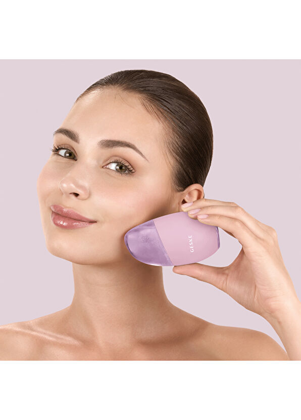Geske Cool & Warm Eye and Face Massager Pembe 7'si 1 Arada Serin ve Sıcak Göz ve Yüz Masaj Aleti  - 4