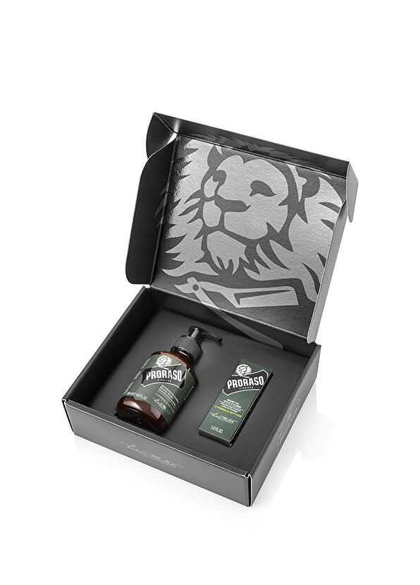 Proraso Duo Beard Set Maintenance Oil and CypressVetyver Shampoo - 2