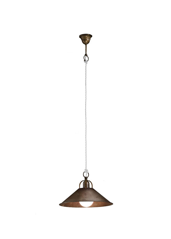 IL FANALE Cascina Big Brown Pendant Chandelier - 1