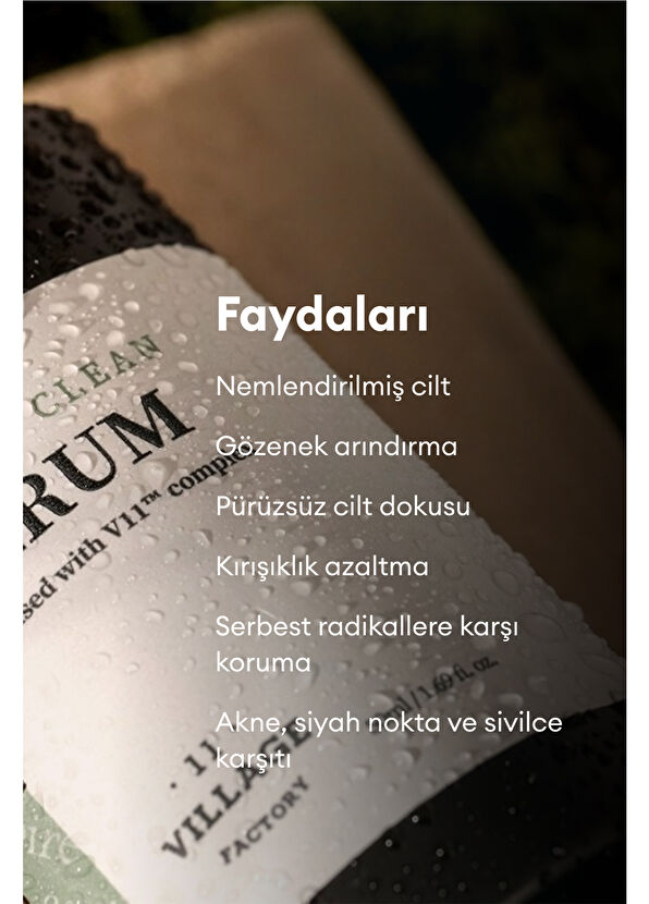 Village 11 Factory Active Clean AHA & BHA Serum 50 ml - 4