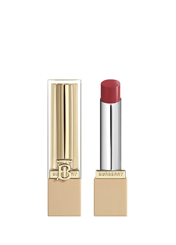 Burberry Brit Shine 626 Dusty Pink Ruj +  Outdoor Blush 40 Peach Tree Allık + Mini Primer Kadın Makyaj Seti - 2
