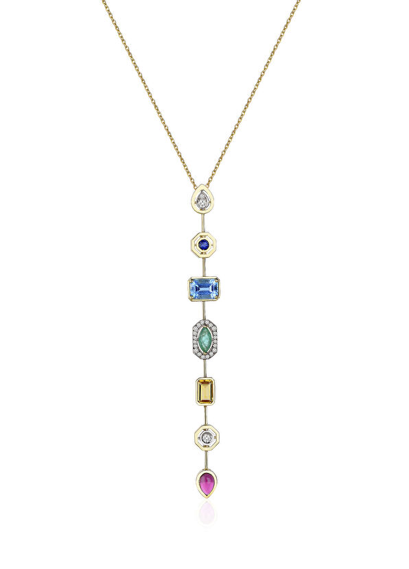 Focus Pırlantalı Kadın Altın Kolye - Görsel 2